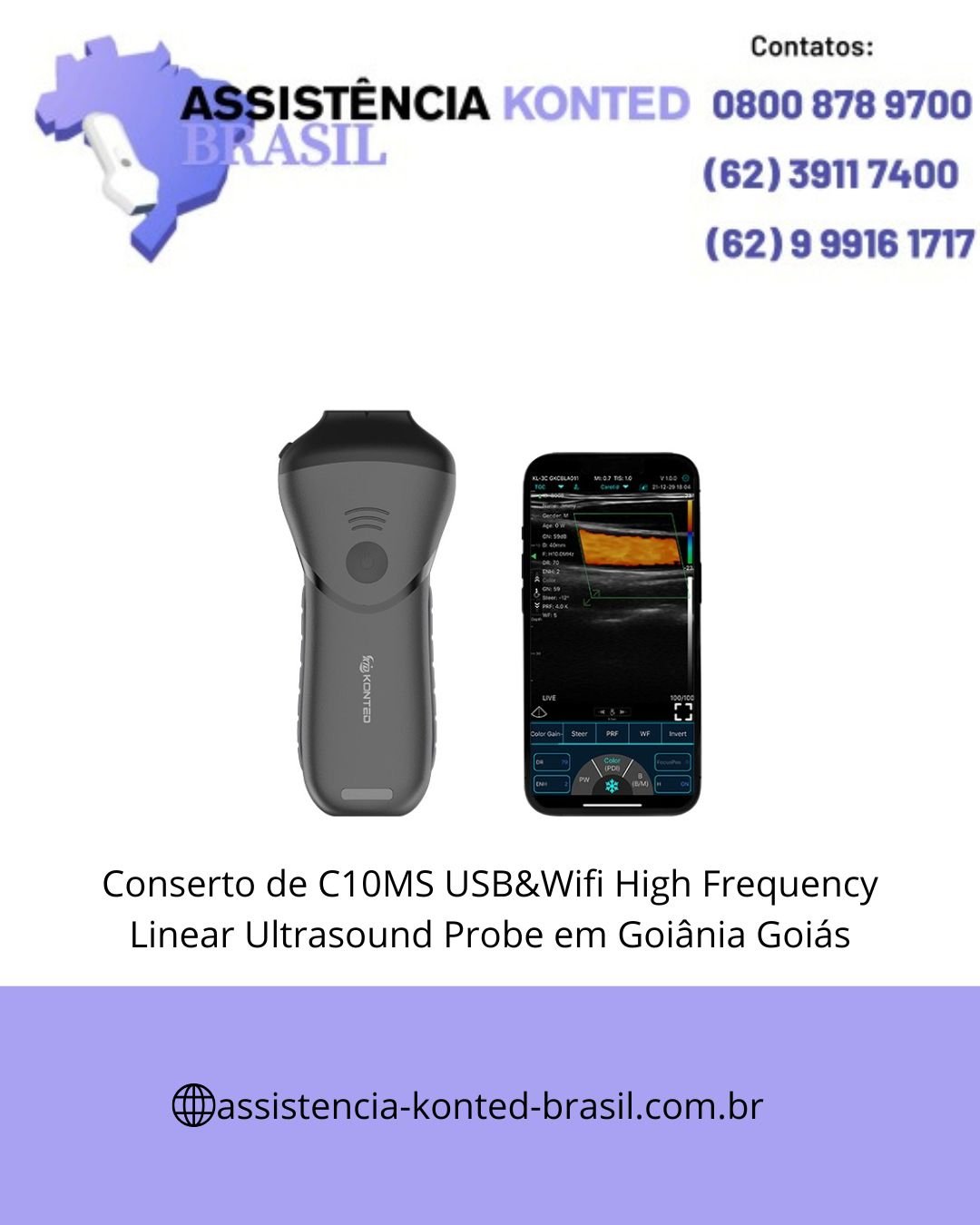 ASSISTENCIA-TECNICA-AUTORIZADA-ULTRASSOM-PORTATIL-SEM-FIO-KONTED-BRASIL