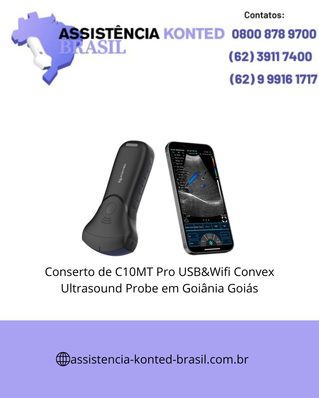 CONCERTO-ULTRASSOM-C10MT-USB-WIFI-ULTRASSOM-GOIANIA-GOIAS